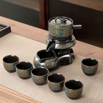 다도세트 차판 차탁 다구 다도 다기세트 다판 녹차다기 차도구 다기 차트레이 자동 쿵후 차 세트-가정용 간, 04 04-1 set