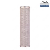 10인치 하우징용 메쉬필터 SUS304 250mm 300메쉬 50um 각링포함, 10인치 300메쉬+각링2개 실리콘