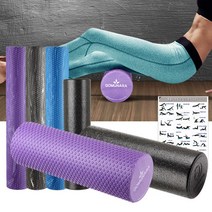 MZ 폼롤러운동 룰러 필라테스도구 요가 돌기 스트레칭기구 마사지