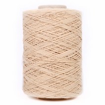 마마니트 동방면사 18합 색사 뜨개실, 334 옐로우베이지, 1개