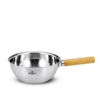 벨락 스텐 궁중팬 20cm /스텐궁중팬/스텐레스웍팬/볶음팬, 단품