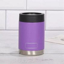 등산용보온병 스텐 밀폐 보온보냉병 Garrep Termica단열 진공 텀블러 캔 홀더 10oz 12oz 포함 여행용 스테인레스 스틸 커피 머그잔 자동차 컵 보온병, 10oz-12oz, 12oz Light Purple
