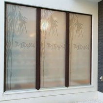 기타 바보사랑[꾸밈]무점착유리시트_정통일식_유리문시트지[무료배송]