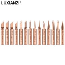 Luxiianzi 900M T 납땜 인두 팁 구리 무연 Weding Head BGA Solderig Station Tools SGS 품질 반자동 Seris, 03 금_11 1C