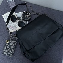 VANANA2 여성 체인 빅 스퀘어 사각 레더 토트 체인백 숄더백 가방