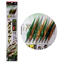 금호조침 GK-348 8단 볼락파티 간장절임 고등어피 11~17호 볼락바늘 간장피 볼락채비 외줄낚시, 17-8-5