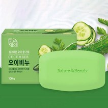 제이큐 쿨샵 내추럴뷰티 오이비누 싱그러운 오이향 4개입 X 2세트