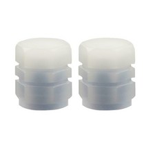 광폭 타이어 자전거 범용 발광 밸브 캡 자동차 휠 허브 빛나는 방진 장식 림 스템 커버, 2pcs 블루