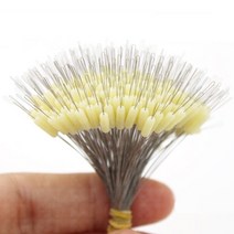 찌 멈춤 고무 찌스토퍼 일자형 300개입, L, 1개