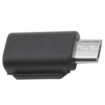 GHSHOP OSMO Pocket 용 스마트 폰 마이크로 USB 어댑터에 휴대용 카메라 커넥터, 0.98x0.51x0.11inch, 플라스틱 구리, 블랙