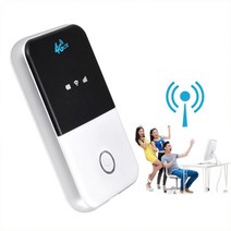 차량용와이파이 4G 와이파이 모뎀 라우터 150Mbps 3 모드 Lte 휴대용 포켓 자동차 모바일 MIFI 무선 광대역 핫스팟, 1개