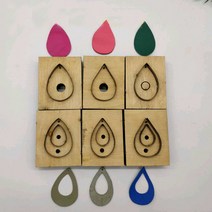디자이너 가죽 공예 템플릿 귀 반지 장식 peacook 깃털 죽을 절단 칼 금형 손 기계 펀치 도구, [04] D design