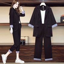가을투피스 상점 전문점 궤짝을 치우다 여성의류 슬림핏 정장 코트 룩 2557853295