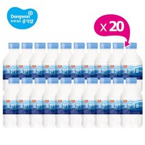 동원 샘물 생수 300ml 20병, 20개