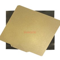 부속자재 건축 홈 개조 ENERGETIC-새로운 업그레이드 Creality Ender 6 빌드 플레이트 290x290mm 파우더 코팅 질감 PEI 스프링 스틸 시트 마그네틱 스, [02] Textured and smooth, [02] no base