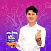 황소표 오일스테인 프리미엄 4리터, HP-006(연두)