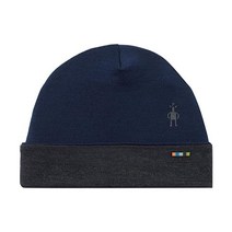 Smartwool Merino 250 커프드 비니, One Size, Deep Navy-charcoal