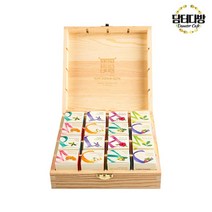 프리미엄 쌍계명차 큐브우드 16p 선물세트, 본상품선택, 상세페이지 참조
