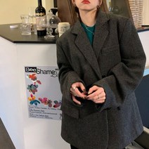 결혼식 무스탕 면접 자켓 월 하객 복장 1 2 룩 에코 트위드 부클 페이크 퍼 연말 핸드메이드 뽀글이 밍크