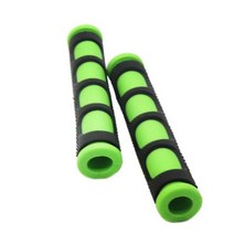 전동킥보드 2개/짝 10cm x 2cm 오토바이 핸드 그립 가드 브레이크 클러치 레버 커버 핸들 바 액세서리, green