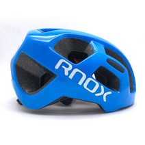 RNOX 초경량 사이클링 헬멧 비 방수 MTB 헬멧 도시 도로 산악 자전거 헬멧 여자 경주 예비 자전거 장비, 14 blue