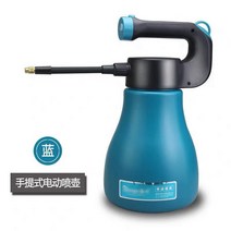 무선 분무기 충전식 전동 소독 분무기 농약스프레이, 3L 휴대용 전기 물 뿌리개 (파란색)