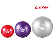 스타 소프트 웨이트볼 실버 1.5kg 2개1세트 요가 필라테스