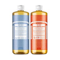 닥터브로너스 베이비 + 티트리 950ml 2개 세트, 1세트