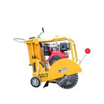 콘크리트 시멘트 절단기 포장 도로 전기 포장 조각, 500 클래식 가솔린 론신 파워 톱날 2개