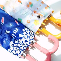 (정품/국내배송)미피 miffy 캐릭터 플라워 3단 수동 우산 2color 선물