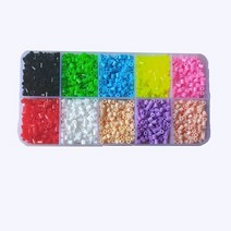 4500 개상자 2.6mm 미니 하마 비즈 키즈 펄러 퓨즈 비즈 장난감 가능 100 품질 보증 diy 장난감 어린이 활동 철, b
