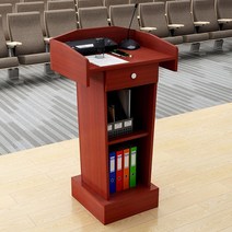 강의대 사회자 단상 열설대 학교 강연대 교탁 강의실, 두께 16mm 서랍포함