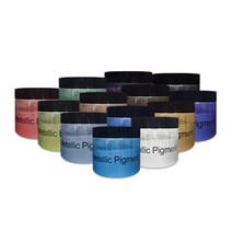 메탈릭 피그먼트 75g 칼라에폭시 조색제 컬러안료, 11.스카이 블루