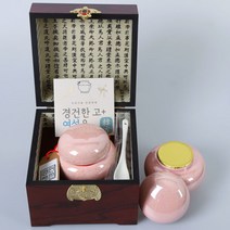 경건한고 남성용(시니어) 가정의달 [1+1] EVENT 경옥고단지 어버이날 선물포장, 1개, 300g