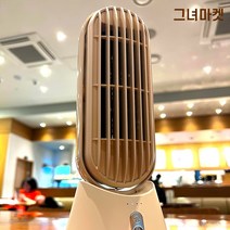 그녀마켓 초강력미니선풍기 쏘띵 사무실 선풍기 독서실 24VDC 저소음 무선 자동회전 소형 미니타워 탁상용 책상 차박, 그녀마켓 쏘띵 미니타워 선풍기 1개