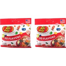 젤리벨리 20가지 맛 젤리 빈즈 무지방, 99g, 2개