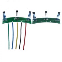 5개 2 륜 전기 자동차 벡터 모터 홀 요소 오토바이 213 N602 플레이트 센서 pcb, N602 with cable