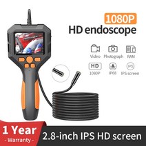 자동차 차량용 정비 공구 복스 세트 산업용 파이프 내시경 P10 3.9/5.5/8mm 2.8 인치 ips 컬러 HD 화면 10, 03 2M_02 5.5mm