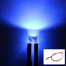5파이 라운드 저항배선일체형 DIY용 LED (5-12V/UV)