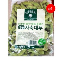 [더착한푸드]세미원 냉동 자숙대두콩 500g 4개 식자재마트 대용량 업소용 자숙대두콩 냉동야채 냉동콩