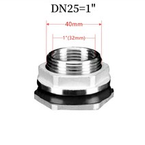 1/2 BSP 암나사 SUS304 파이프 단일 루즈 키 회전 피팅 너트 물 탱크 조인트 커넥터 
