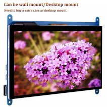 포터블모니터 4k FHD 휴대용 모니터 1024x600 ultra hd display 7 inch tft lcd touch screen panel mini pc hdmi usb, IP 모니터