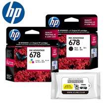 HP 정품잉크 678검정 컬러 2색 세트 데스크젯 1015 2515 2545 2546 2548, 1개, 정품_678검정,컬러 세트