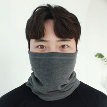 써머텍트 겨울 넥워머 방한 넥게이터 기모 목토시 ST-NW211, 블랙
