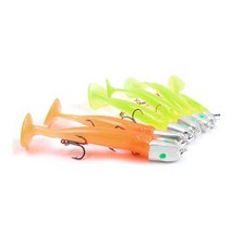 금호 원터치 웜멀티 GK-208 갈치루어 풀치, 오렌지축광 1/6oz