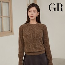 [조르쥬 레쉬] ○24FW 글리터 케이블 니트 3종