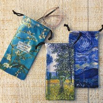 바보사랑 갤러리디엠 초극세사 명화 끈파우치 끈주머니 조리개.갤러리디엠