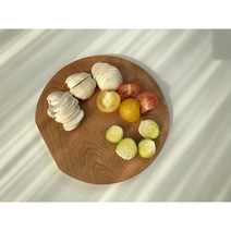 원형도마 체리나무도마(각인가능)