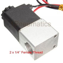 배송 1x 2V025-08 12V DC 2 포트 2Pos 1/4 BSP 정상 폐쇄 솔레노이드 밸브 w 와이어 리드 코일, AC110V_COIL ONLY
