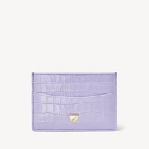 아스피날오브런던 Slim Card Holder 여성카드지갑 딥샤인라벤더